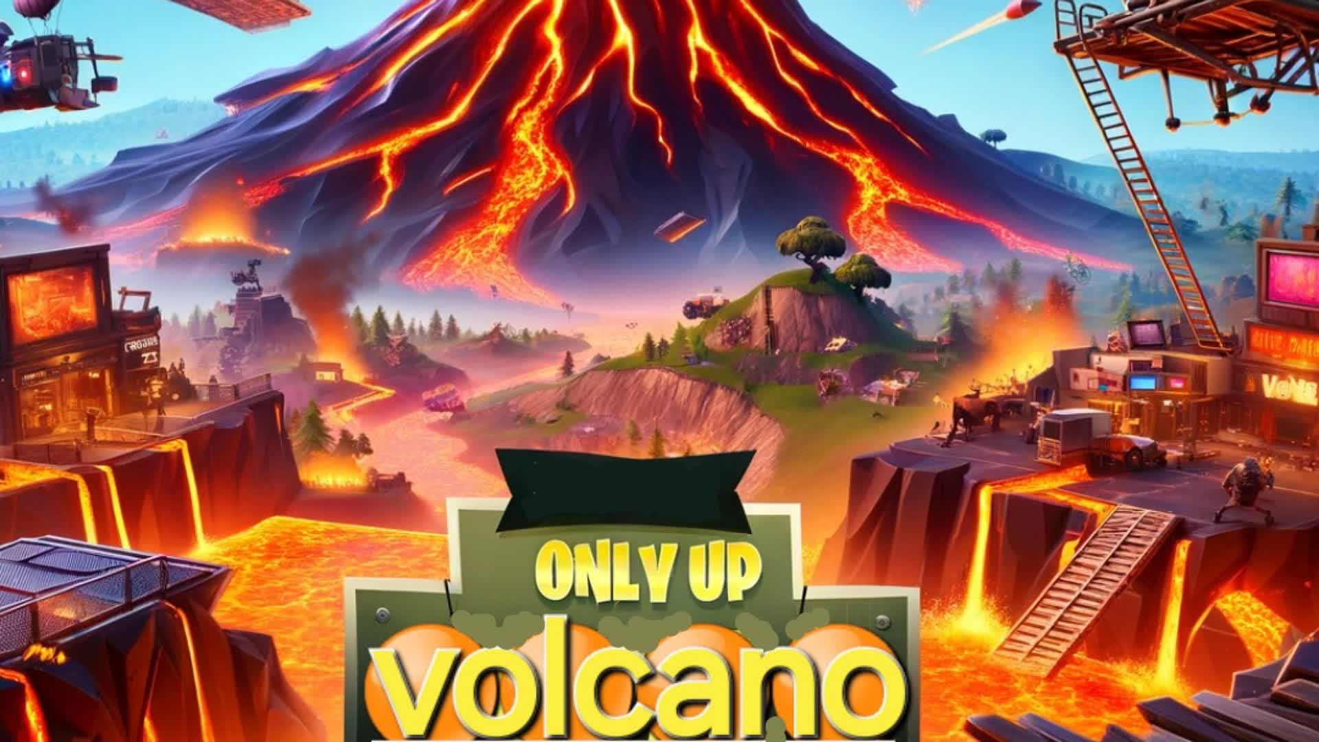 Only up volcano king