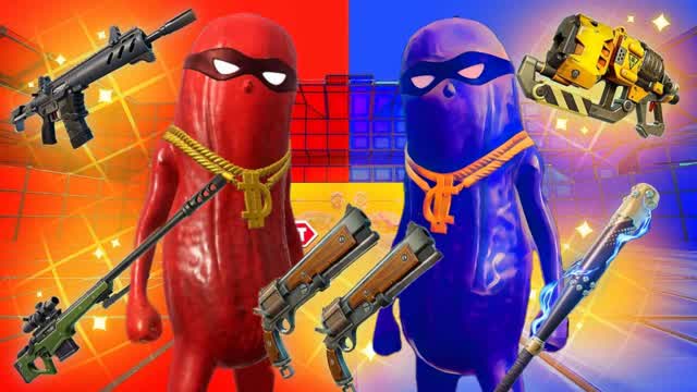 🔴🔵MEGA RED VS BLUE