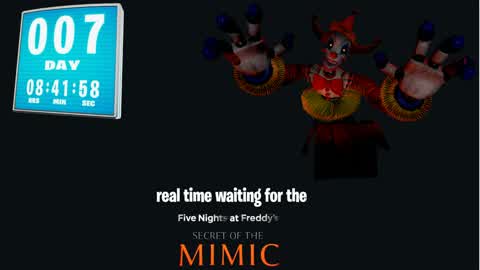 Real time waiting for fnaf sotm