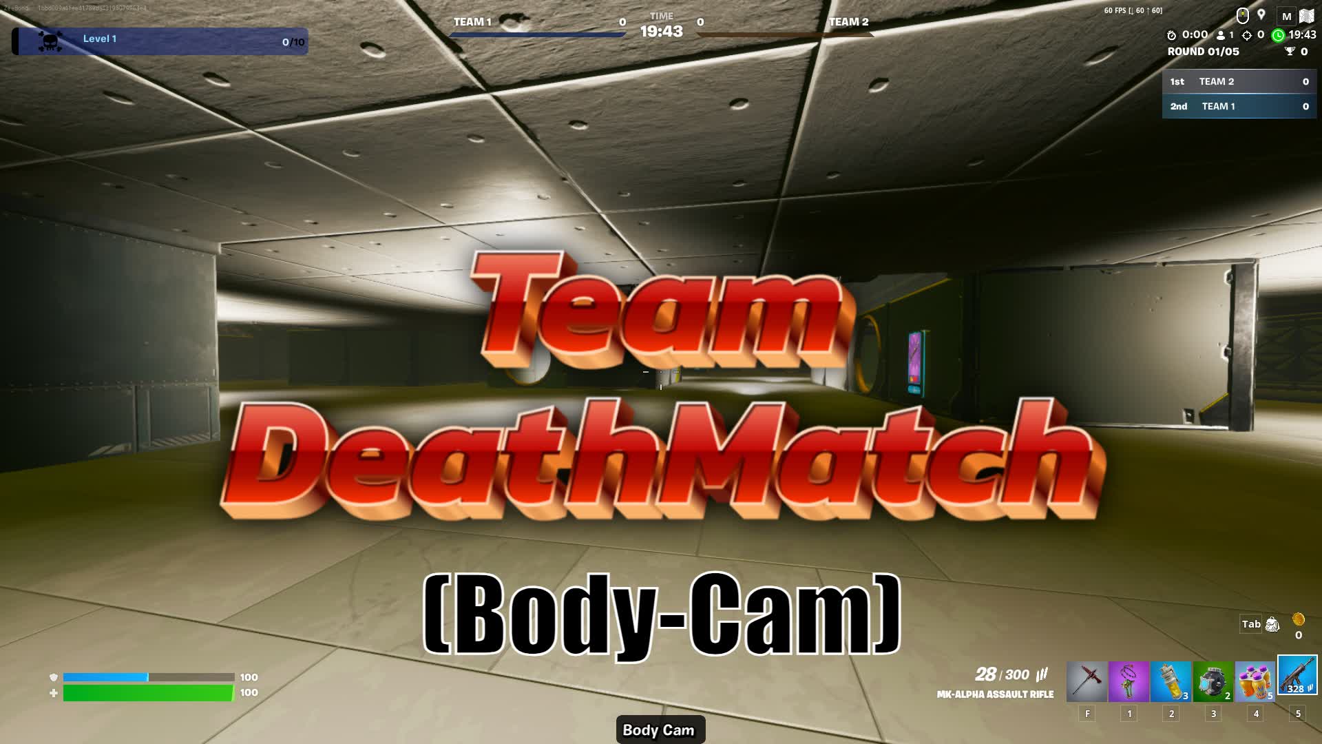 Body Cam Team DeathMatch