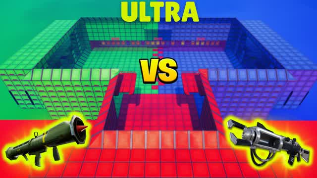 ULTRA RED VS BLUE VS GREEN 🔵🔴🔵