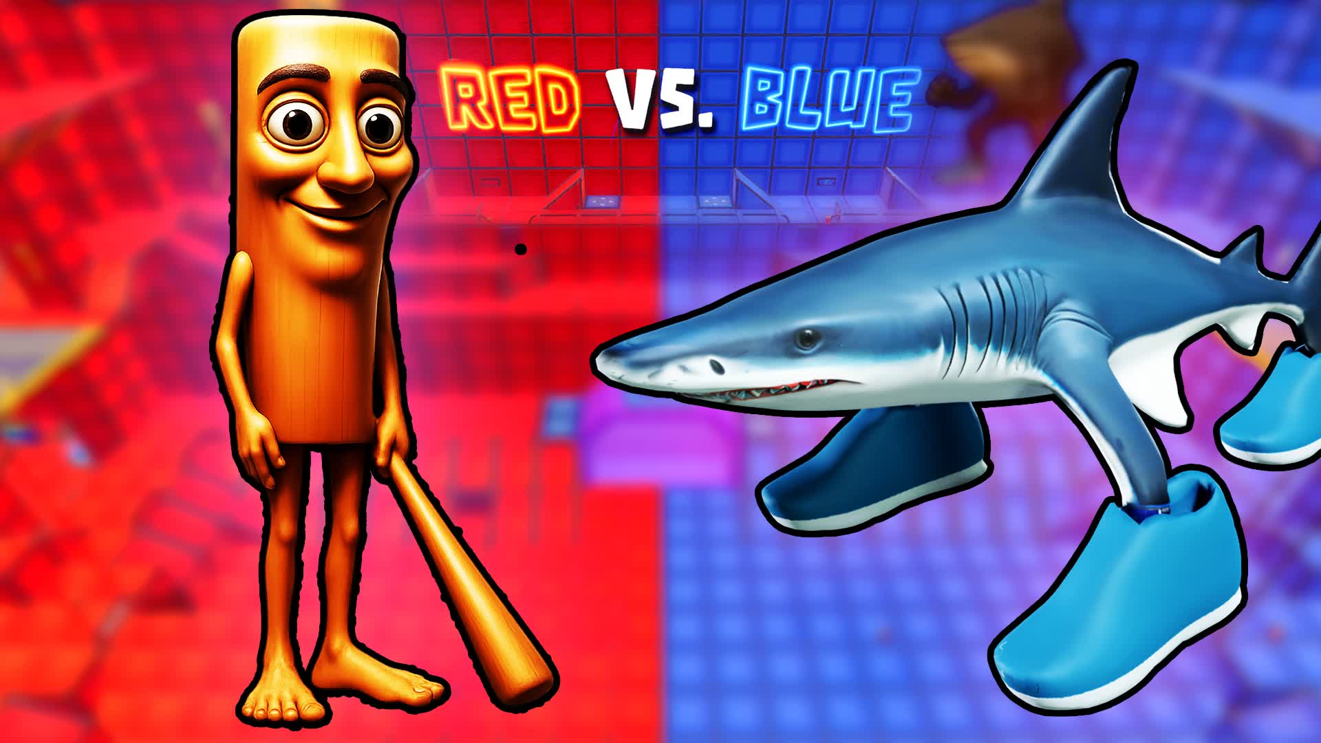 🧠🥴 BRAINROT BATTLE / RED VS BLUE 🔴🔵
