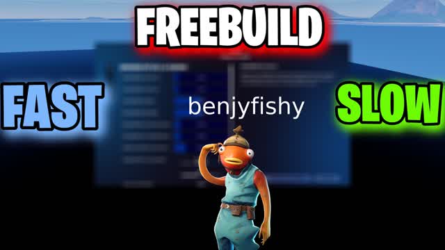 benjyfishy SETTINGS FREEBUILD TRAINING