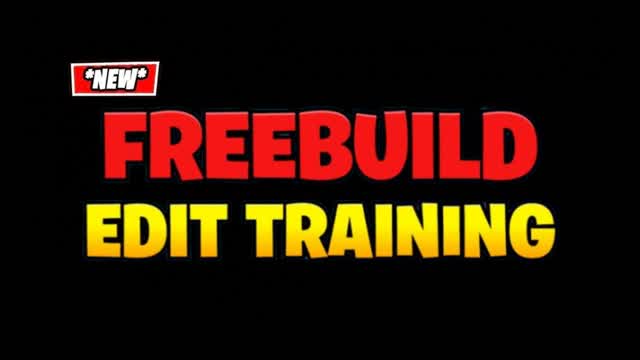 All Black Freebuild Edit Training Map 📝