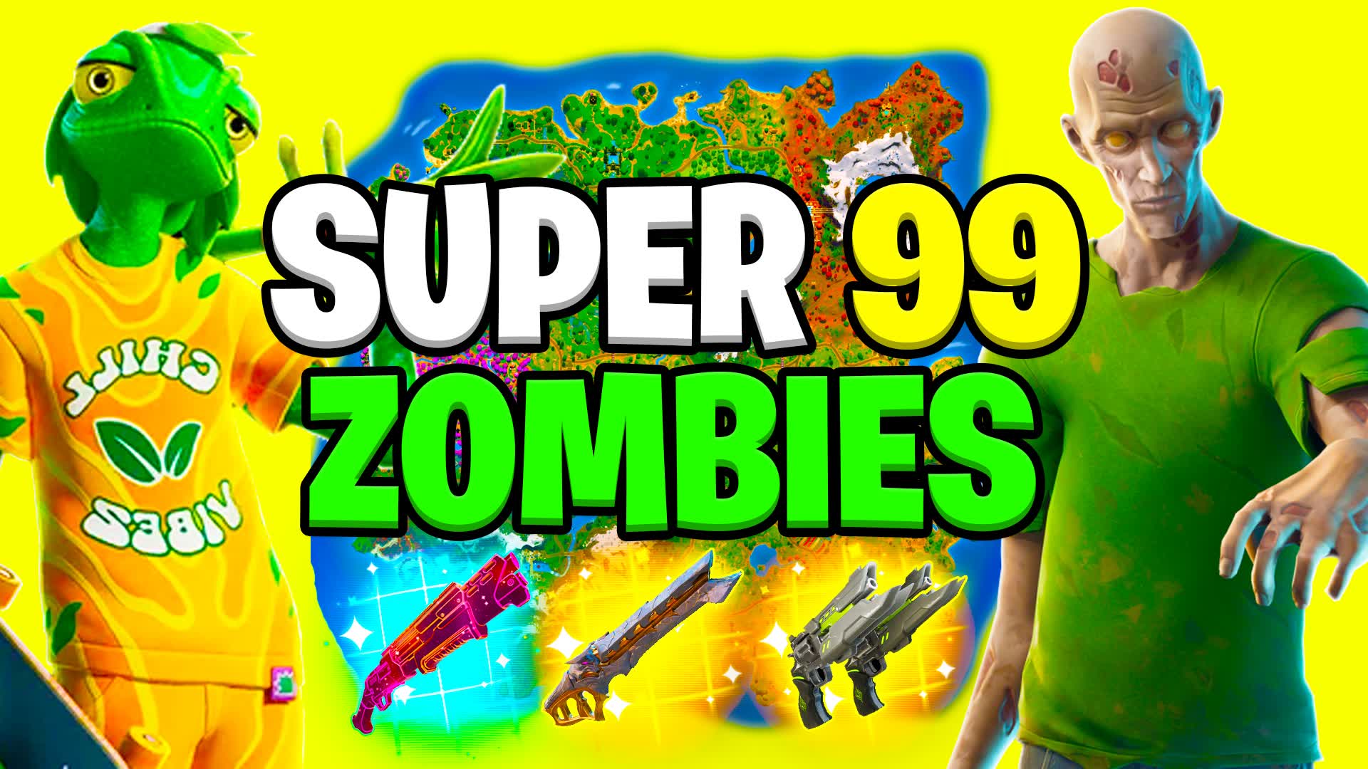 SUPER 99 ZOMBIES 🧟‍♂️ BOTS ROYALE ⭐