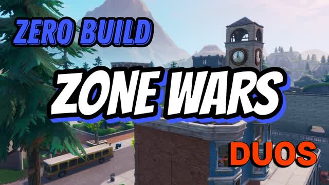 ZERO BUILD (DUOS) ZONE WARS - TILTED 🔥