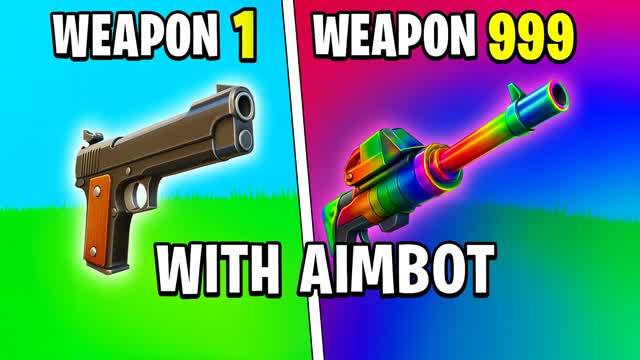 GUN GAME WITH AIMBOT INFINTY TILTED
