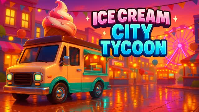 🍦 ICE CREAM CITY TYCOON 🏠