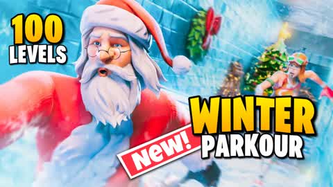 ❄️WINTER PARKOUR - 100 LEVELS❄️