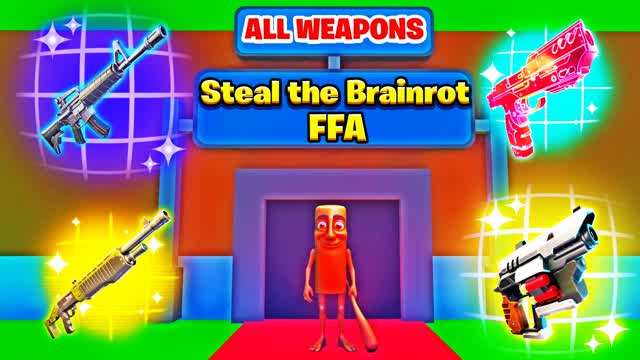 Steal the Brainrot FFA ⭐ All Weapons 👀