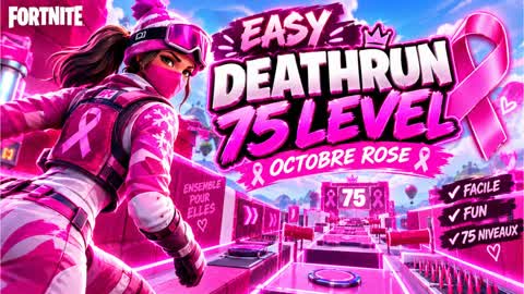 EASY DEATHRUN 75 LEVELS 🎀 PINK OCTOBER