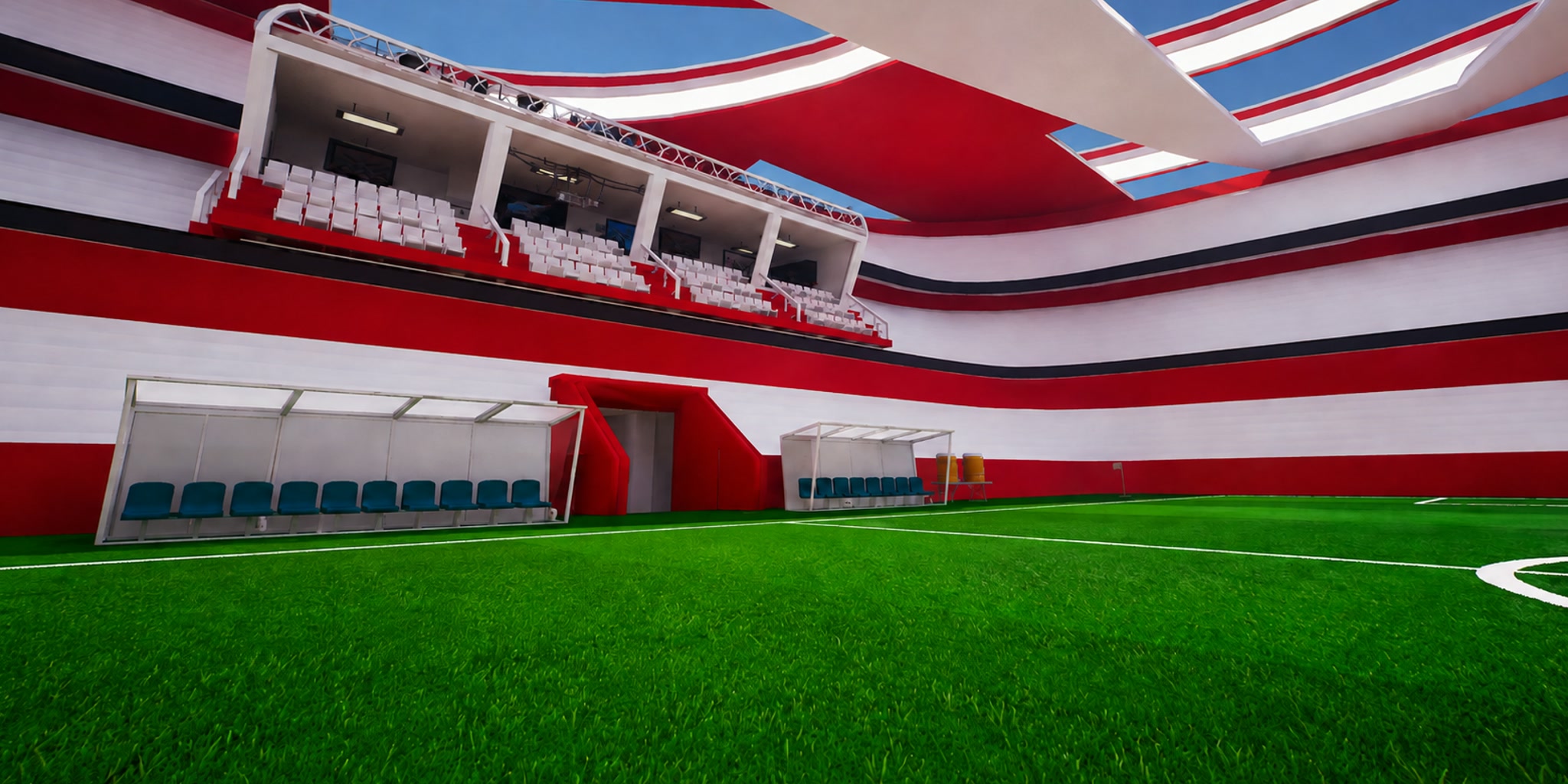 Soccer Tycoon ⚽ Custom Stadium — Fortnite Creative Insel
