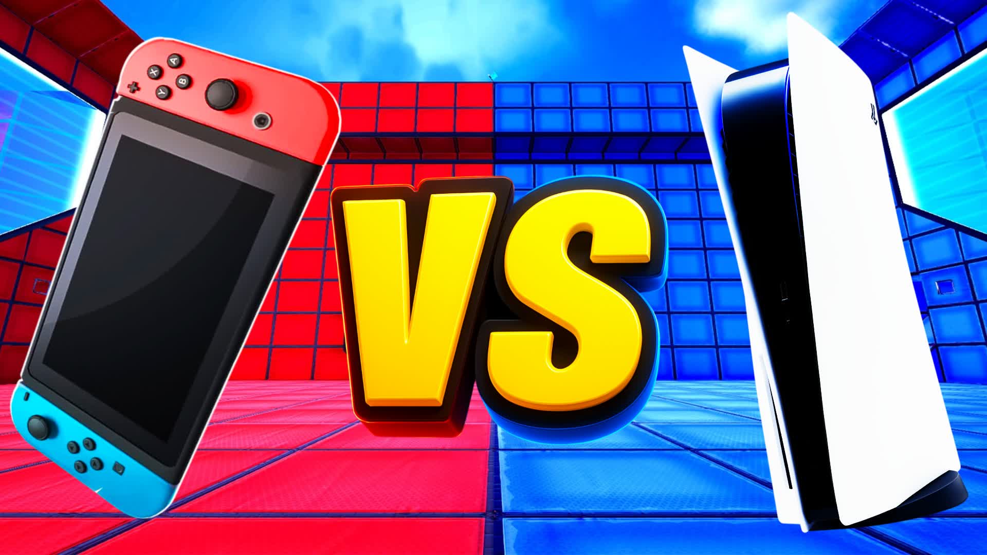 EPIC SWITCH VS CONSOLE ๐ด๐ต RED VS BLUES