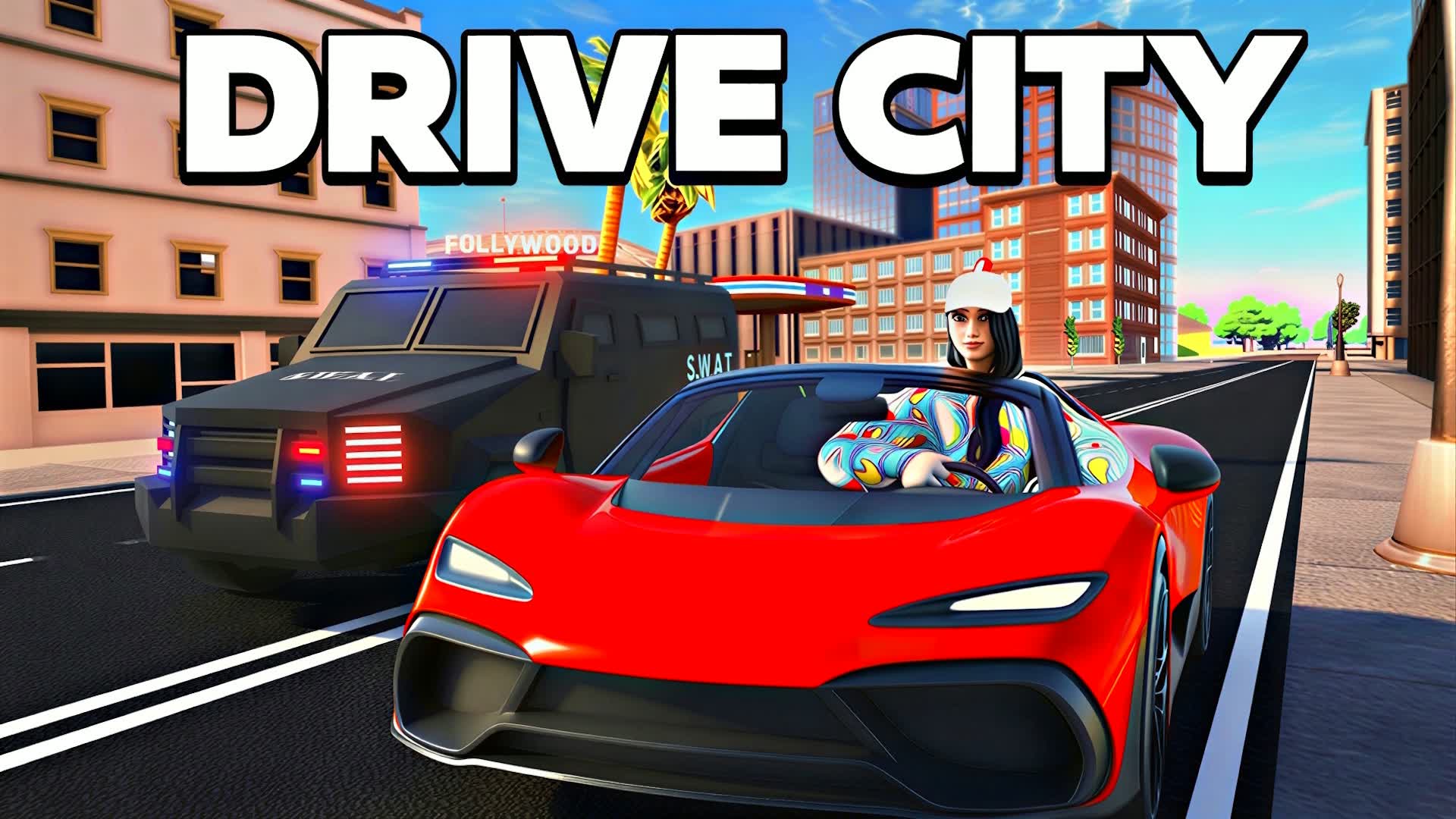 🚔ドライブシティ💥