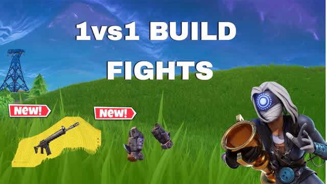 1v1 BUILD FIGHTS *NEW WEAPONS*