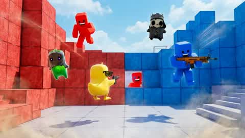 SUPER RED VS BLUE RIVALS🔵🔴COOL