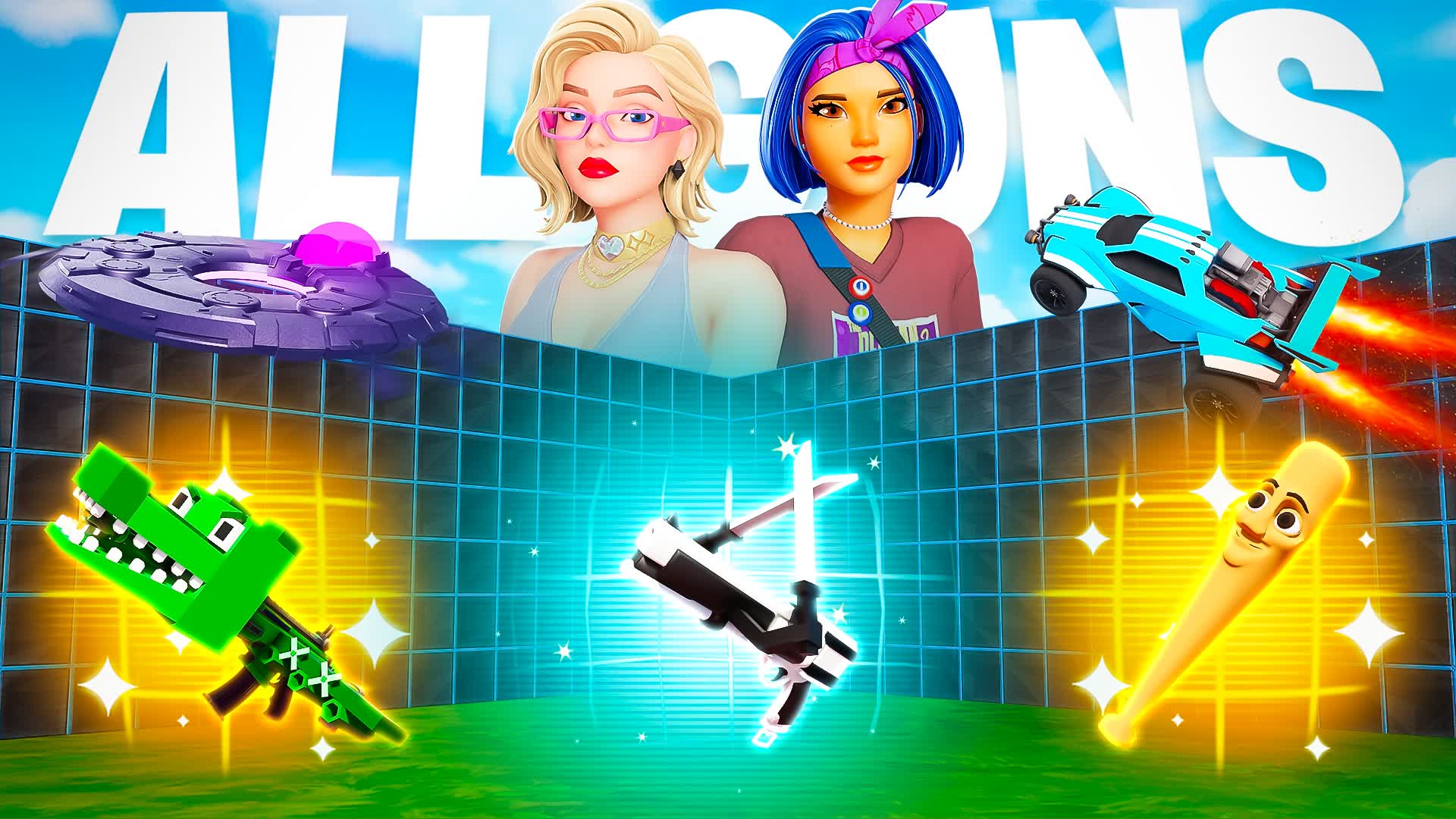 1V1 ALL GUNS & VEHICLES