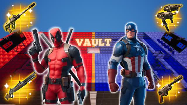 SUPER HEROES RED VS BLUE 🔴🔵