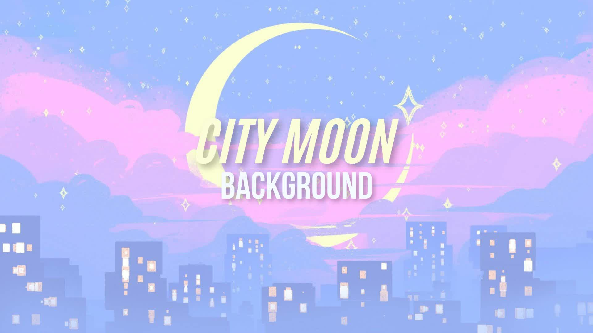 シティムーン背景