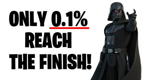 ONLY 0.1% REACH THE FINISH!