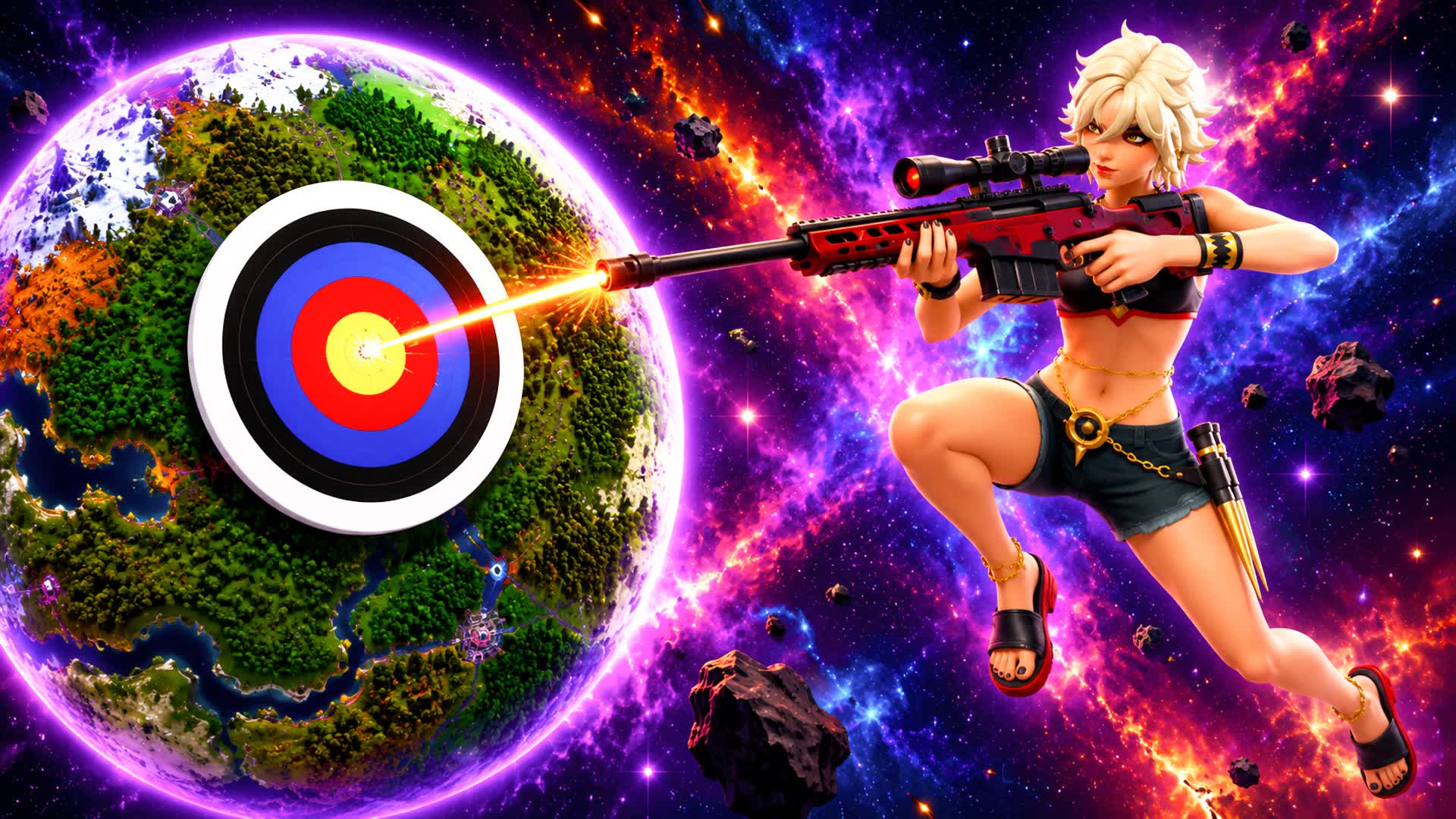 🎯MAMA TRICKSHOT PARKOUR 125 LEVELS!