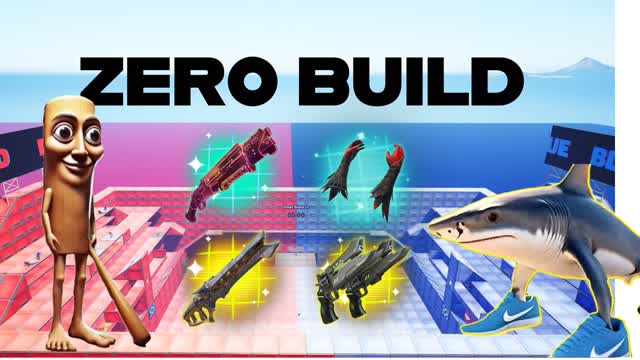 PRO RED VS BLUE 🔴🔵 (ZERO BUILD)