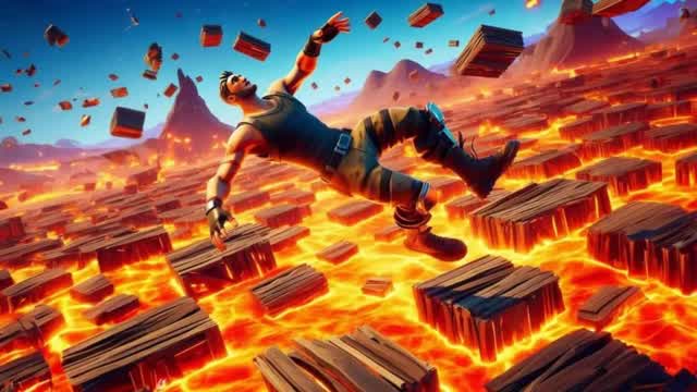 Parkour royal Lava edition