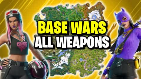 BASE WARS🏆ALL WEAPONS🔫PRACTICE🎯
