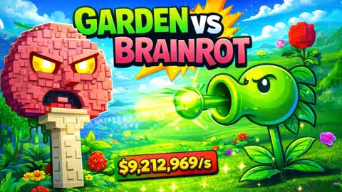 🍓SUPER GARDEN VS BRAINHOTS🍓