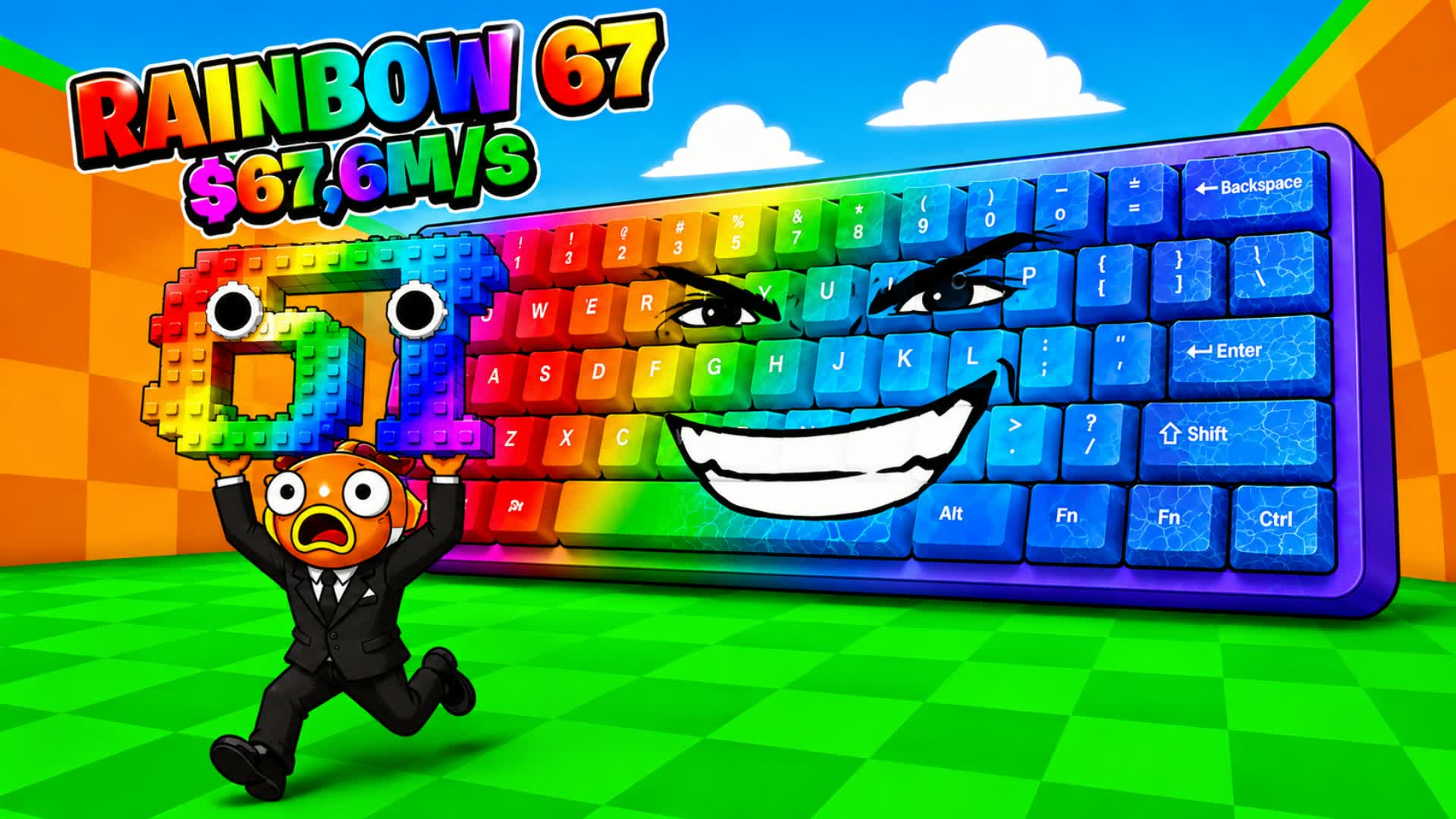 ESCAPE KEYBOARD FOR BRAINROTS