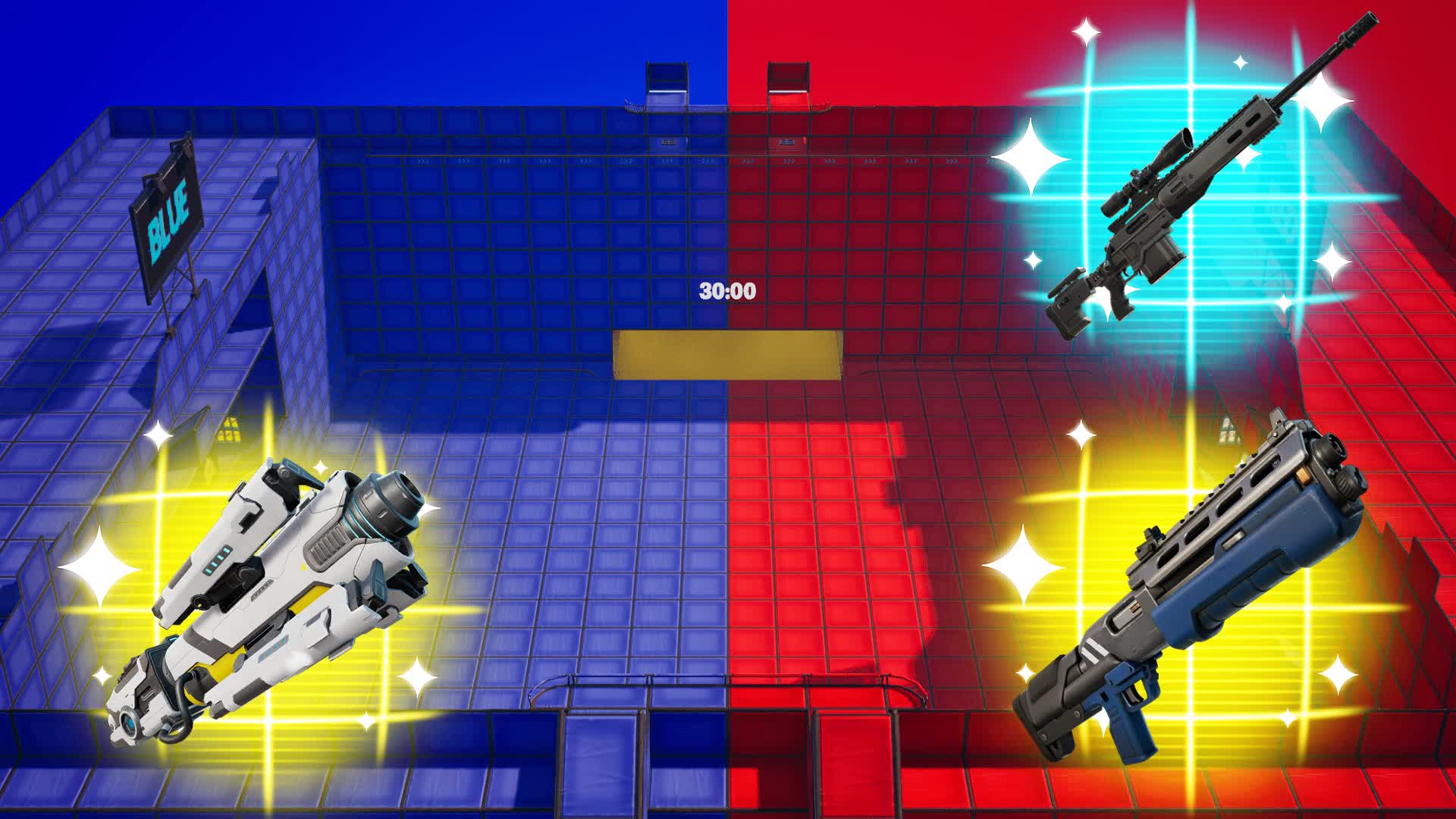 MEGA RED VS BLUE 🔴🔵 (im1)