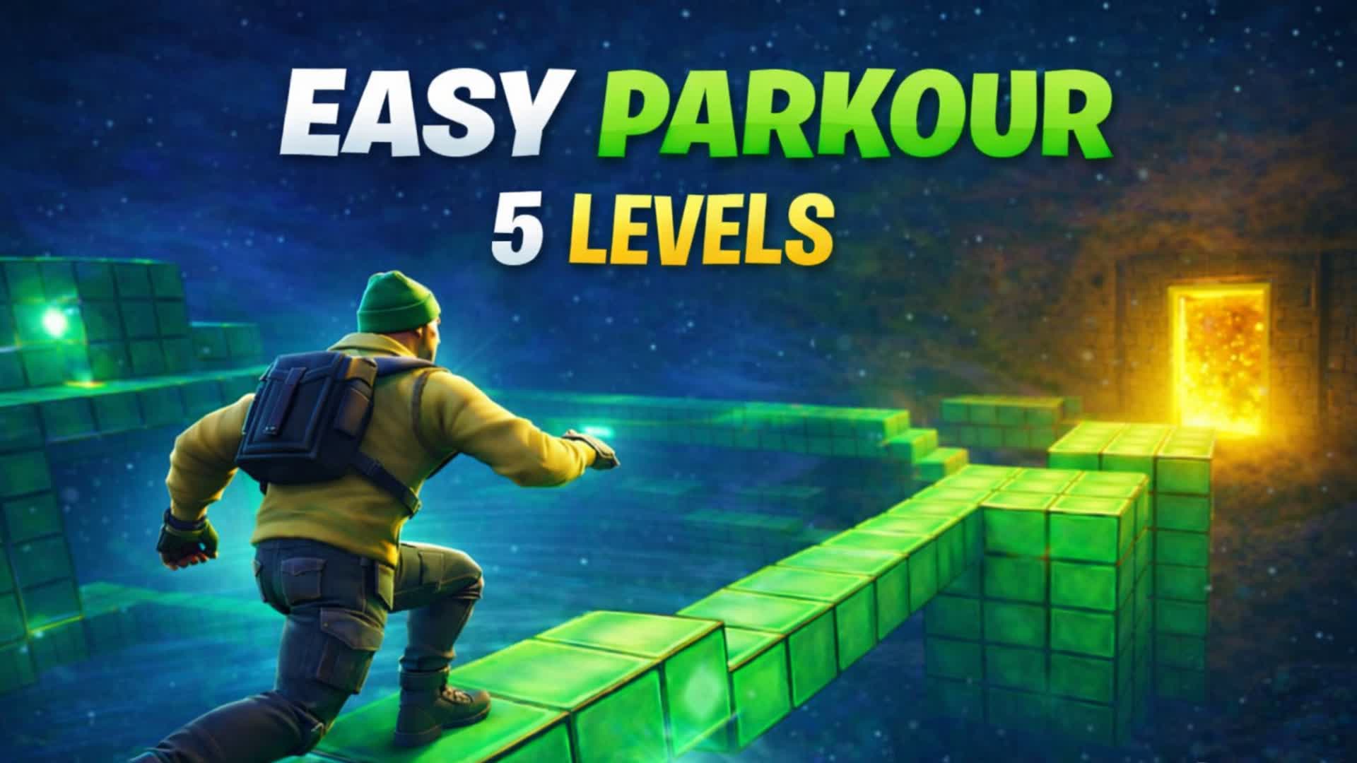 EASY PARKOUR 🟢 (5 LEVELS)