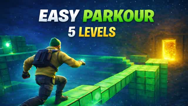 EASY PARKOUR 🟢 (5 LEVELS)