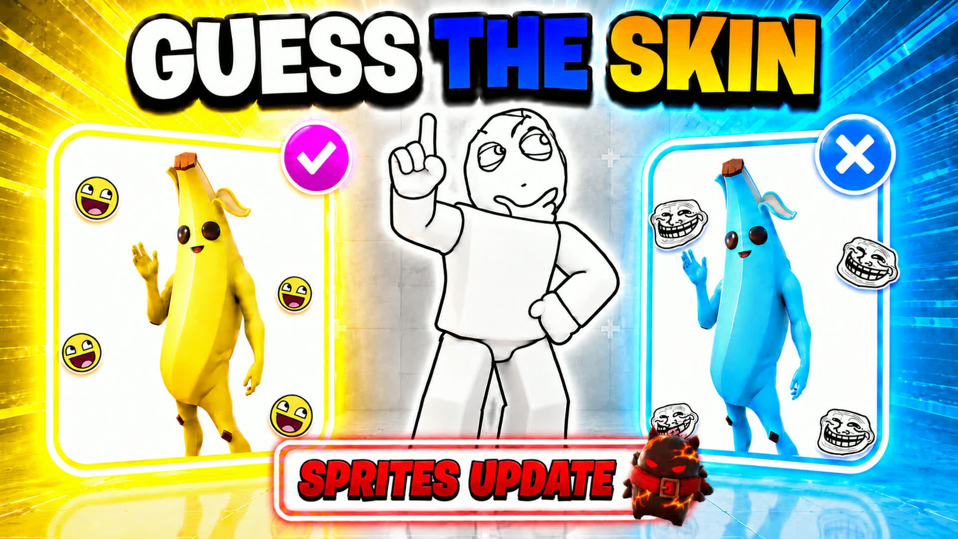 ⭐GUESS THE SKIN AND SPRITES🔎