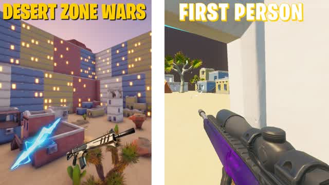 FIRST PERSON - DESERT ZONE WARS 🌵