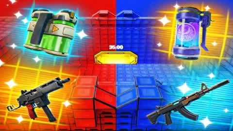 🔴🔵 Elite Team Battle – Red vs Blue