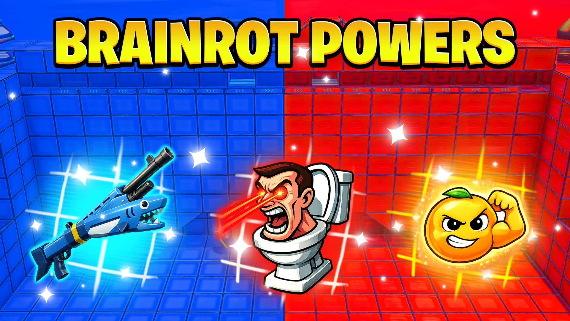 BRAINROT POWERS RED VS BLUE 🔴🔵