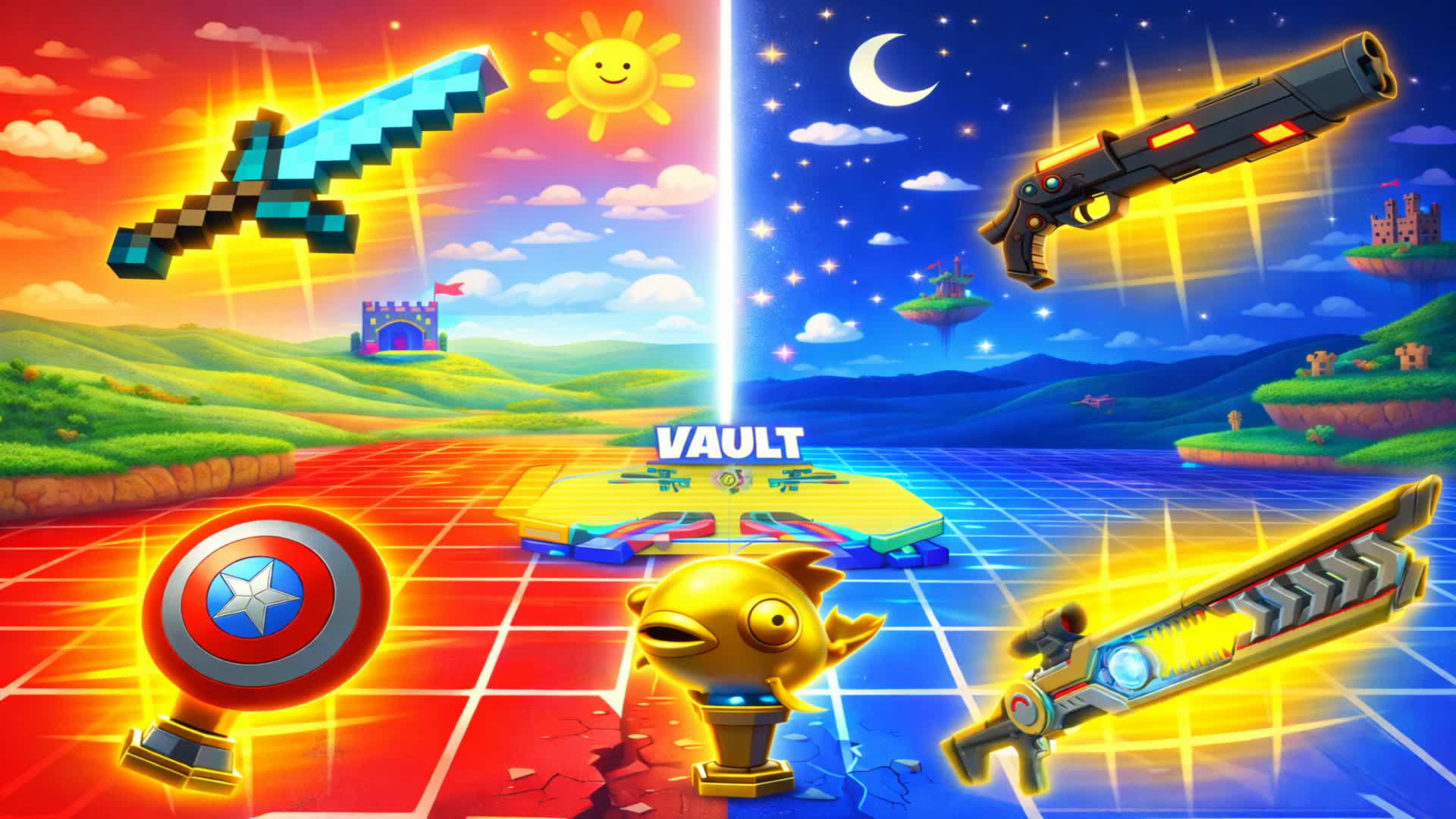 NEW GUNS ⭐️ RED VS BLUE 🔴🔵