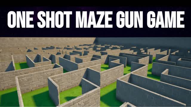 One Shot Maze Gun Game