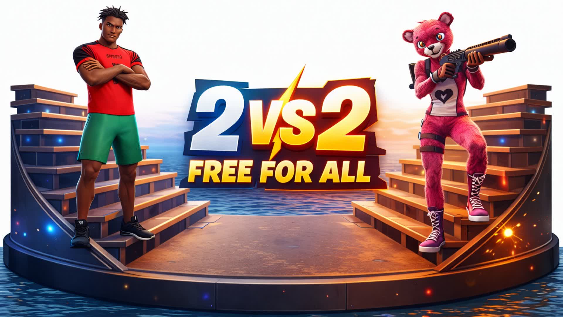 🔫🔫2 VS 2 FREE FOR ALL🔫🔫