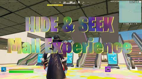 Hide and seek Mall experience