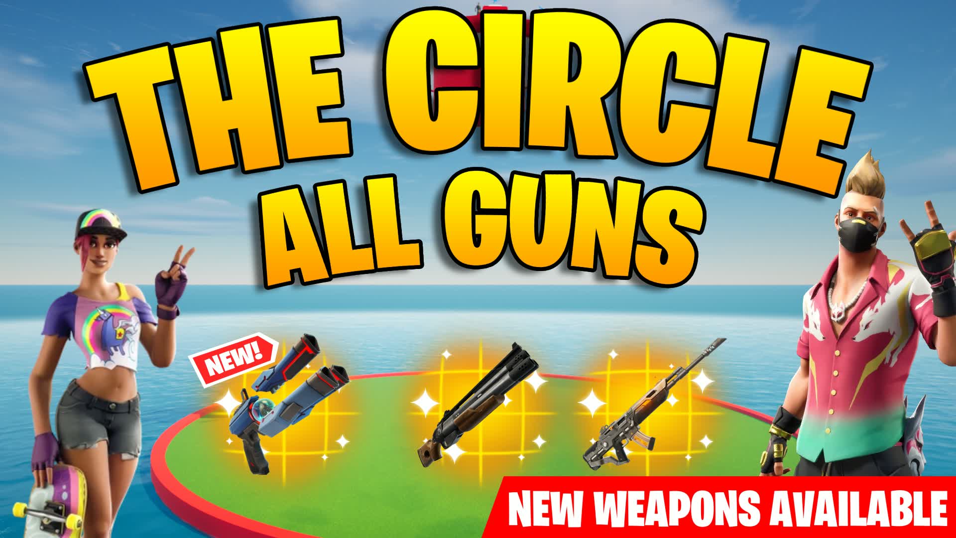 The Circle 1v1 - All Guns