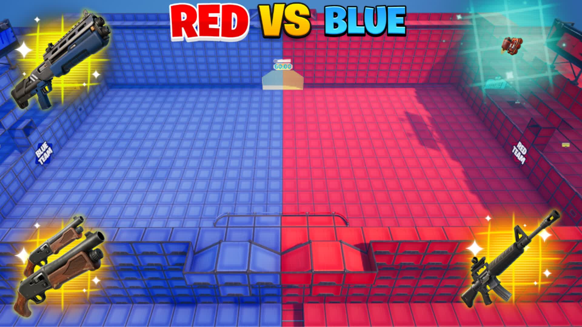 COOL SIMPLE RED VS BLUE 🔴🔵