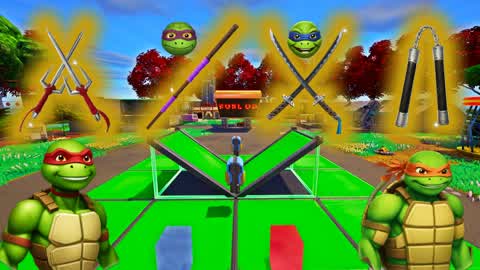 TMNT 1V1🍕 DRIVE THRU FREE FOR ALL 🐢🗡️