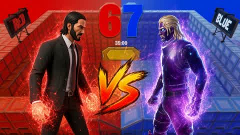 NEW MEGA PARTICULAR RED VS BLUE🔴🔵67