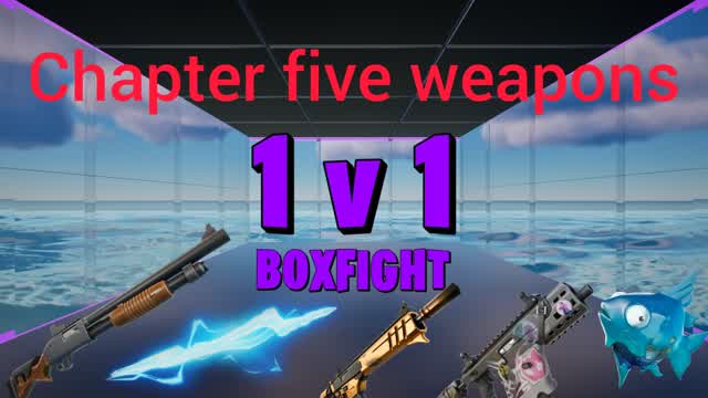 Clean blue 1v1 boxfight