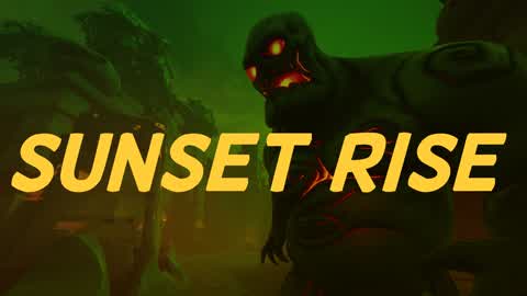 Sunset rise