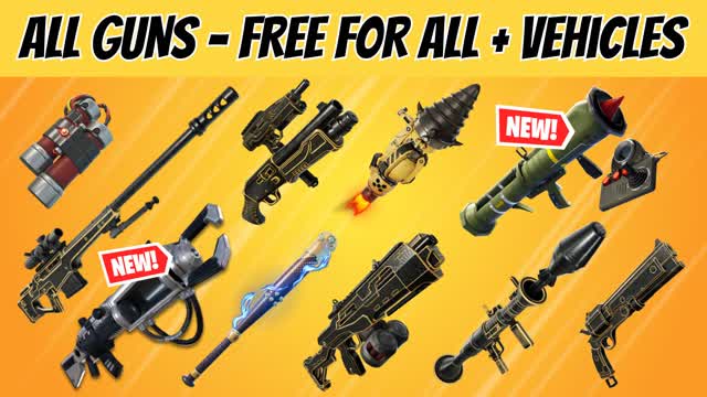 ALL GUNS - FREE FOR ALL + VEHICLES