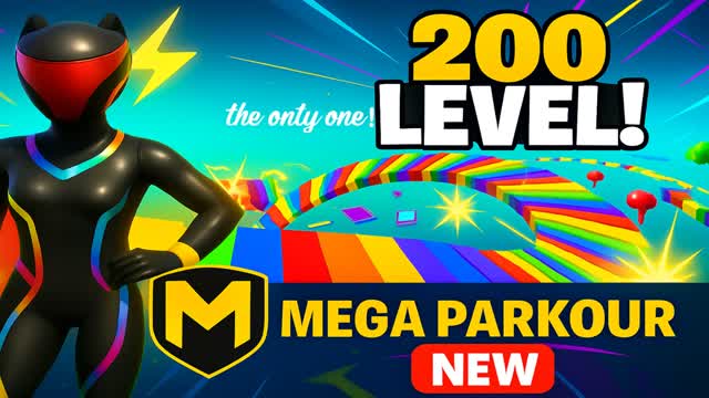 ⭐MEGA PARKOUR 200+Level ⭐