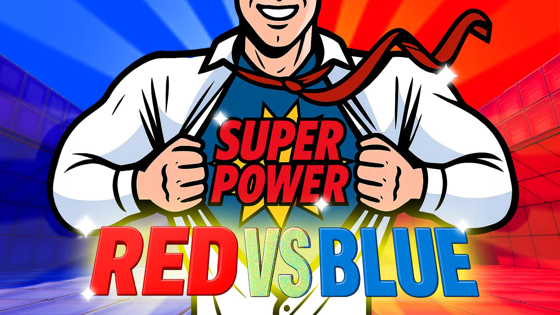 RED VS BLUE 🔴🔵 [SUPER POWER] 🦸🏻
